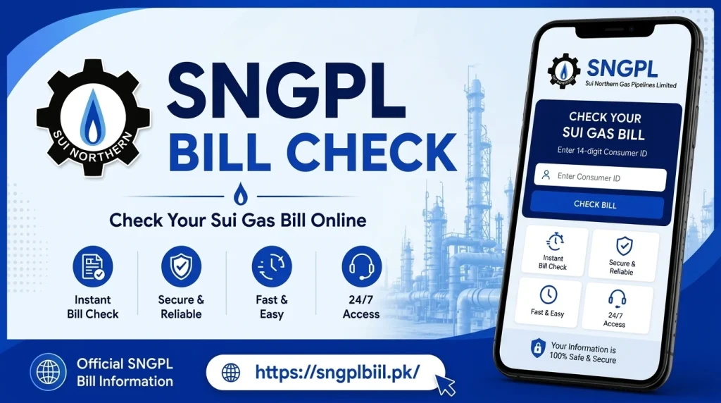 NGPL Bill Check Online gas bill checking guide