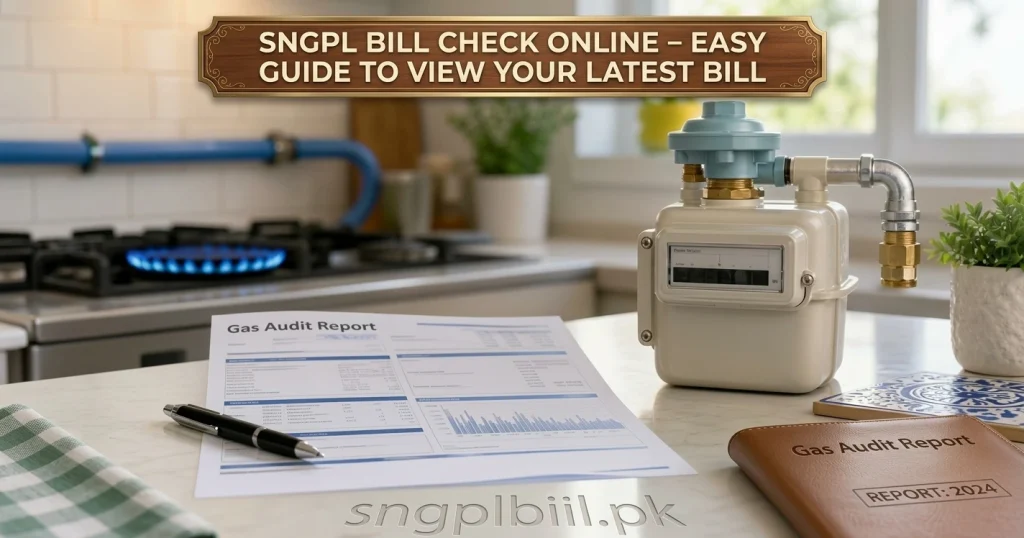 SNGPL Bill Check Online guide to checking the latest gas bill
